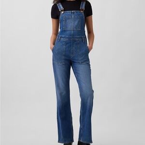 GAP Women's Blue Denim Overalls